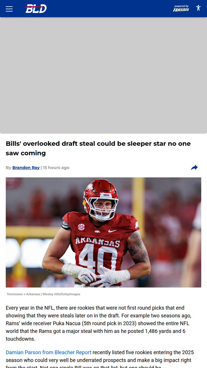 Is Landon Jackson Buffalo’s Next Hidden Gem?