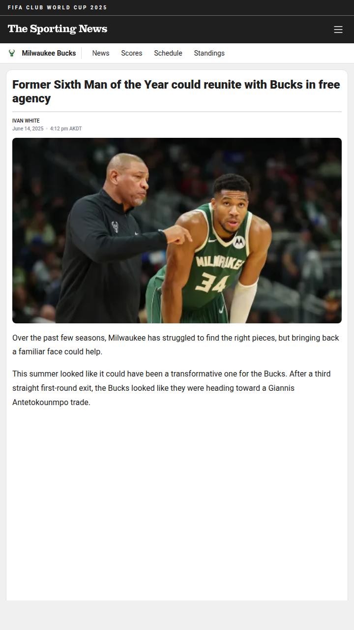 Could Brogdon Be the Bucks’ Missing Piece?
