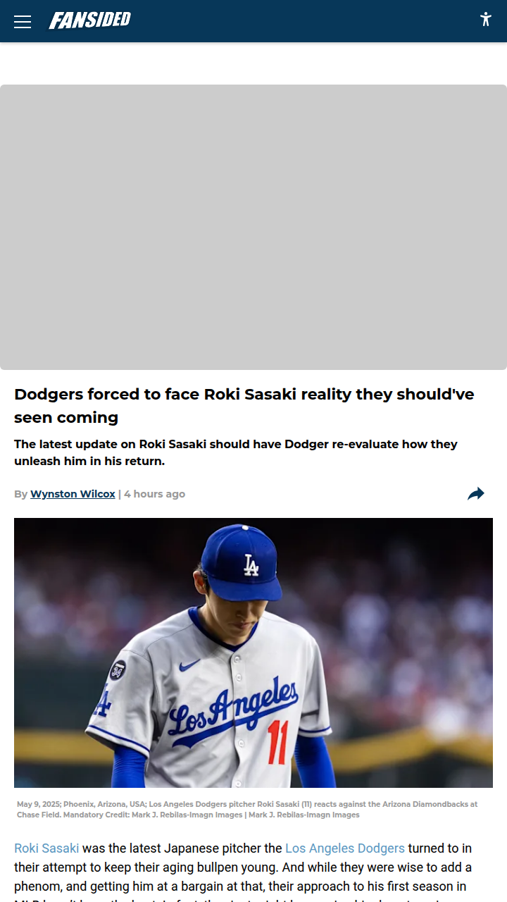 Dodgers’ Roki Sasaki Dilemma: Patience Needed?