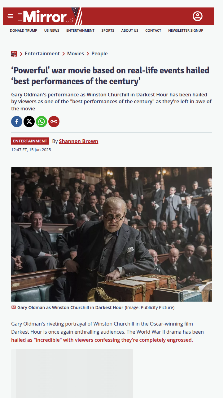 Churchill Speech Scene: Overrated? 🤔