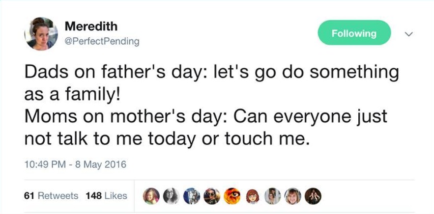 Mother’s Day vs. Father’s Day: Twitter Truths