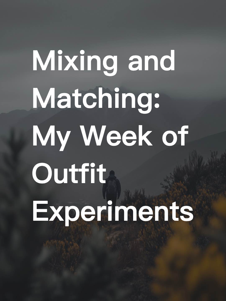 Mixing and Matching: My Week of Outfit Experiments