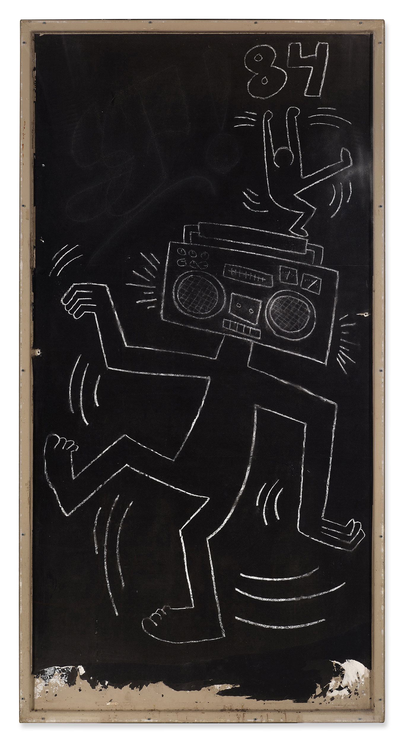 Neon Lines Underground: Keith Haring’s Chalk Revolution Rides Again in New York