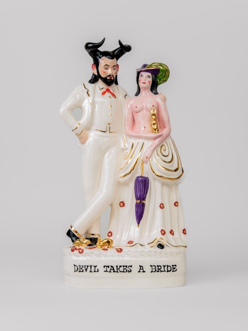 Nick Cave’s Ceramics Turn the Devil’s Tale into Victorian Porcelain Drama