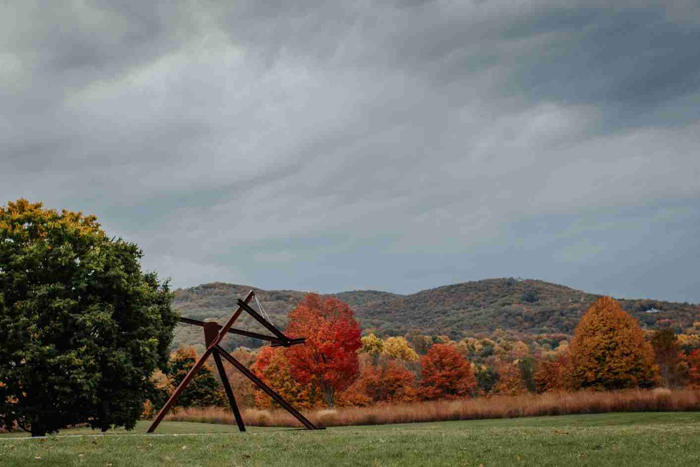 Chartreuse Walls and Pop Beats Collide at Storm King’s Autumn Remix