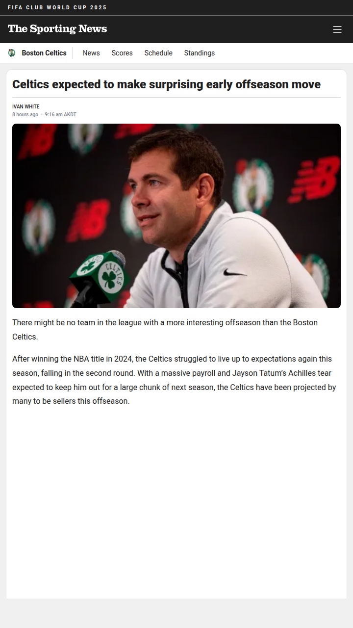 Celtics Eye Bold Draft Move Amid Uncertainty