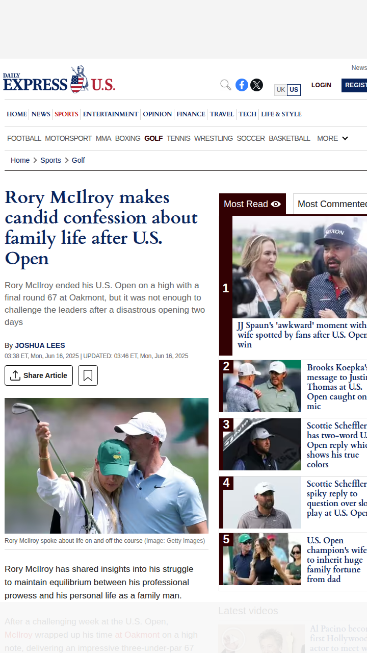 Rory Opens Up: Life On & Off the Fairway