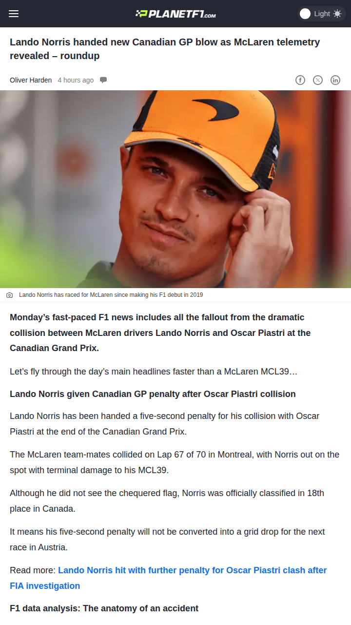 McLaren Mayhem: Norris vs. Piastri Drama