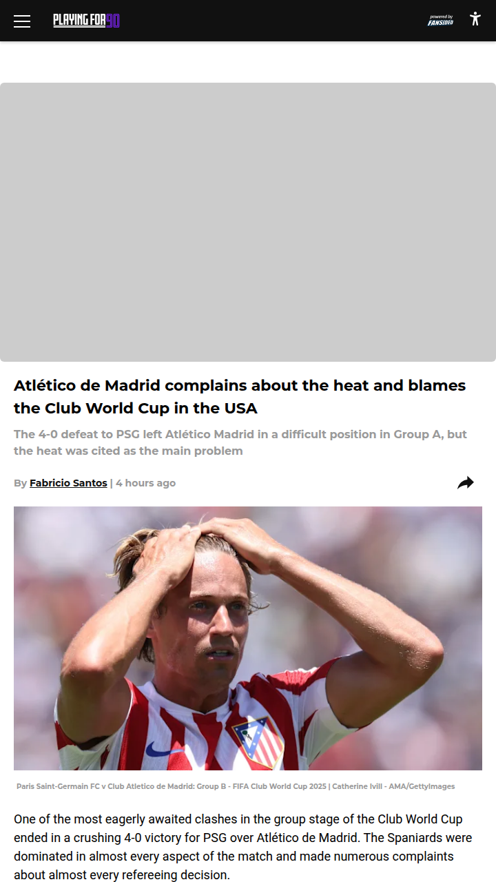 Atlético Meltdown: Heat or Just Outplayed?