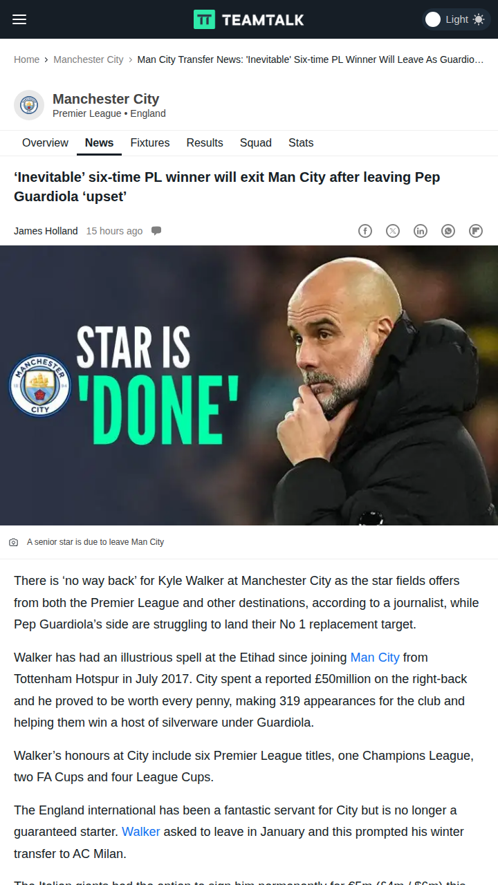 Walker’s City Exit: End of an Era?