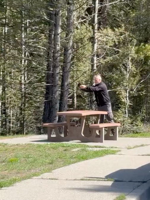 Tourist Gets Way Too Close to Grizzlies