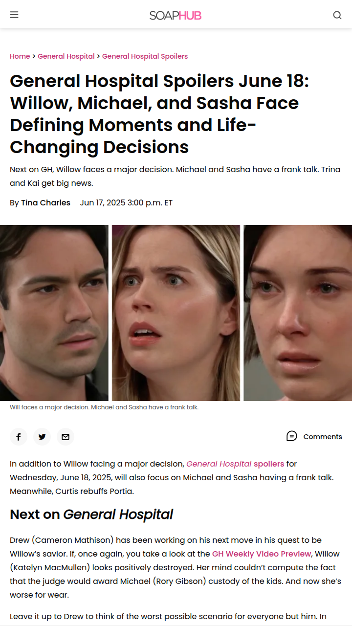 Willow’s Marriage Bombshell?! 💍