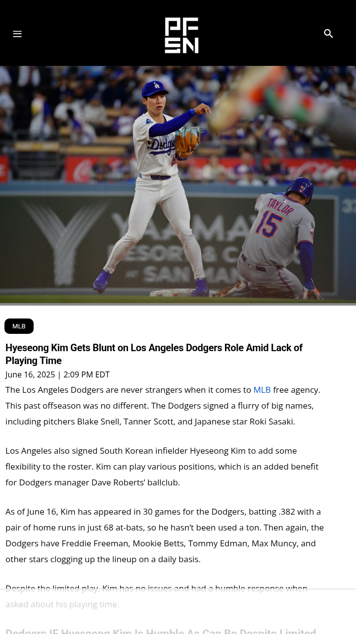 Is Hyeseong Kim the Dodgers’ Secret Weapon?
