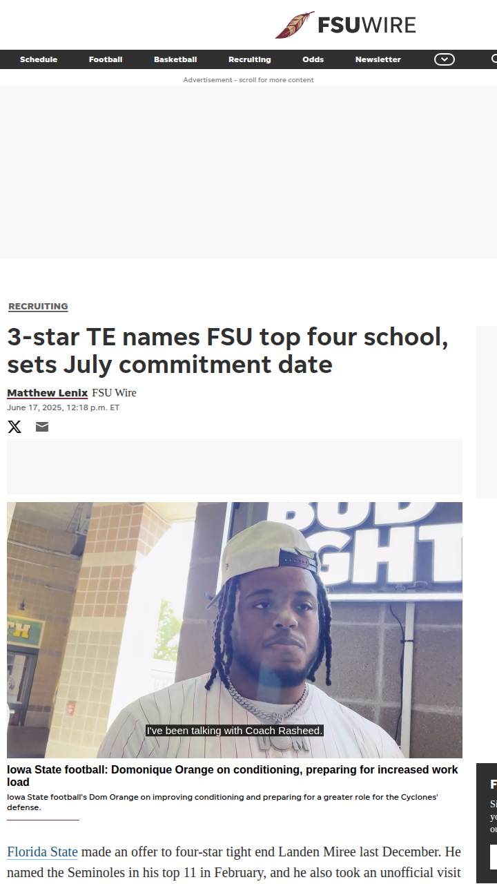 Miree’s Final Four: Can Noles Seal the Deal?
