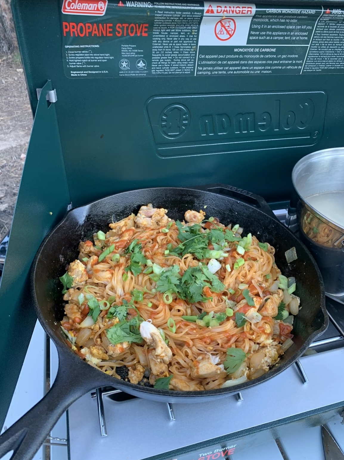 Pad Thai Is Our Favorite Camping Meal