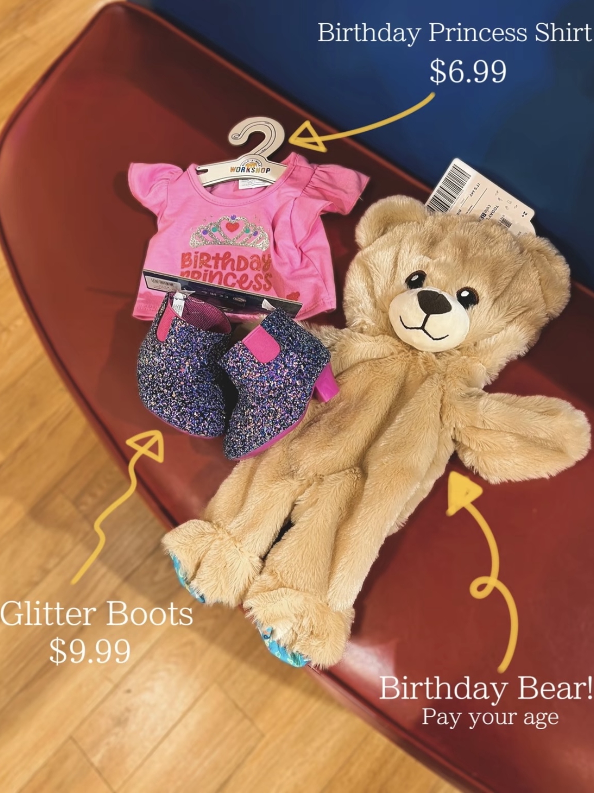 Pay Your Age Build-A-Bear Workshop