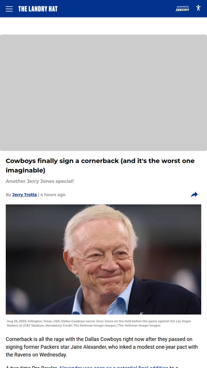 Cowboys CB Room: Rochell Over Jaire?!