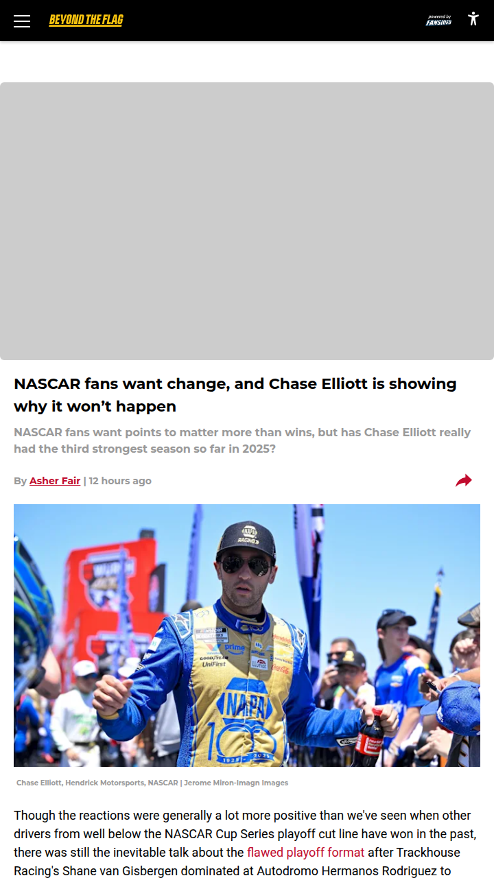Is the Playoff Format Really Broken?