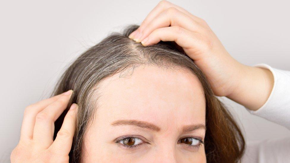 White hairs at 40… what now? 😅