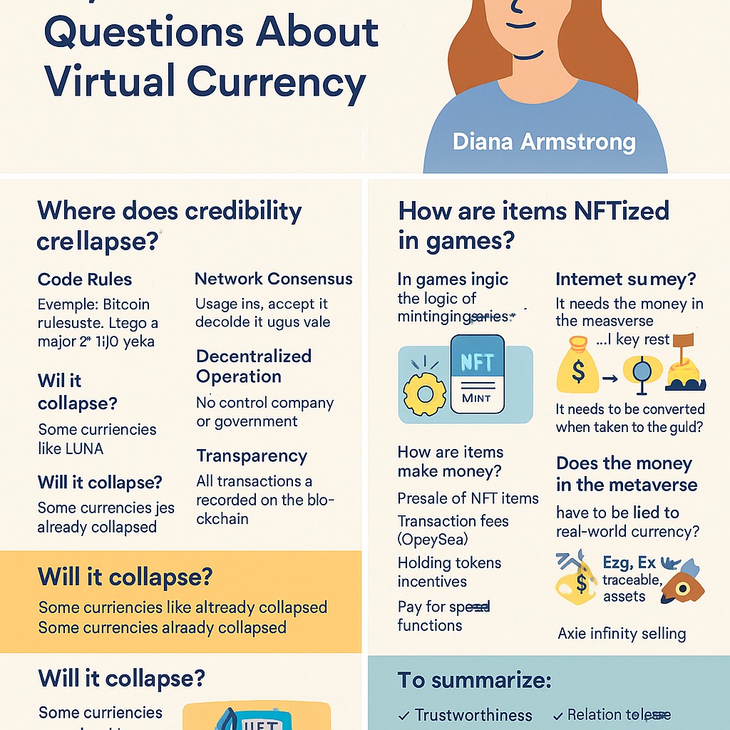 🧠 Diana’s Guide: Questions About Virtual Currency