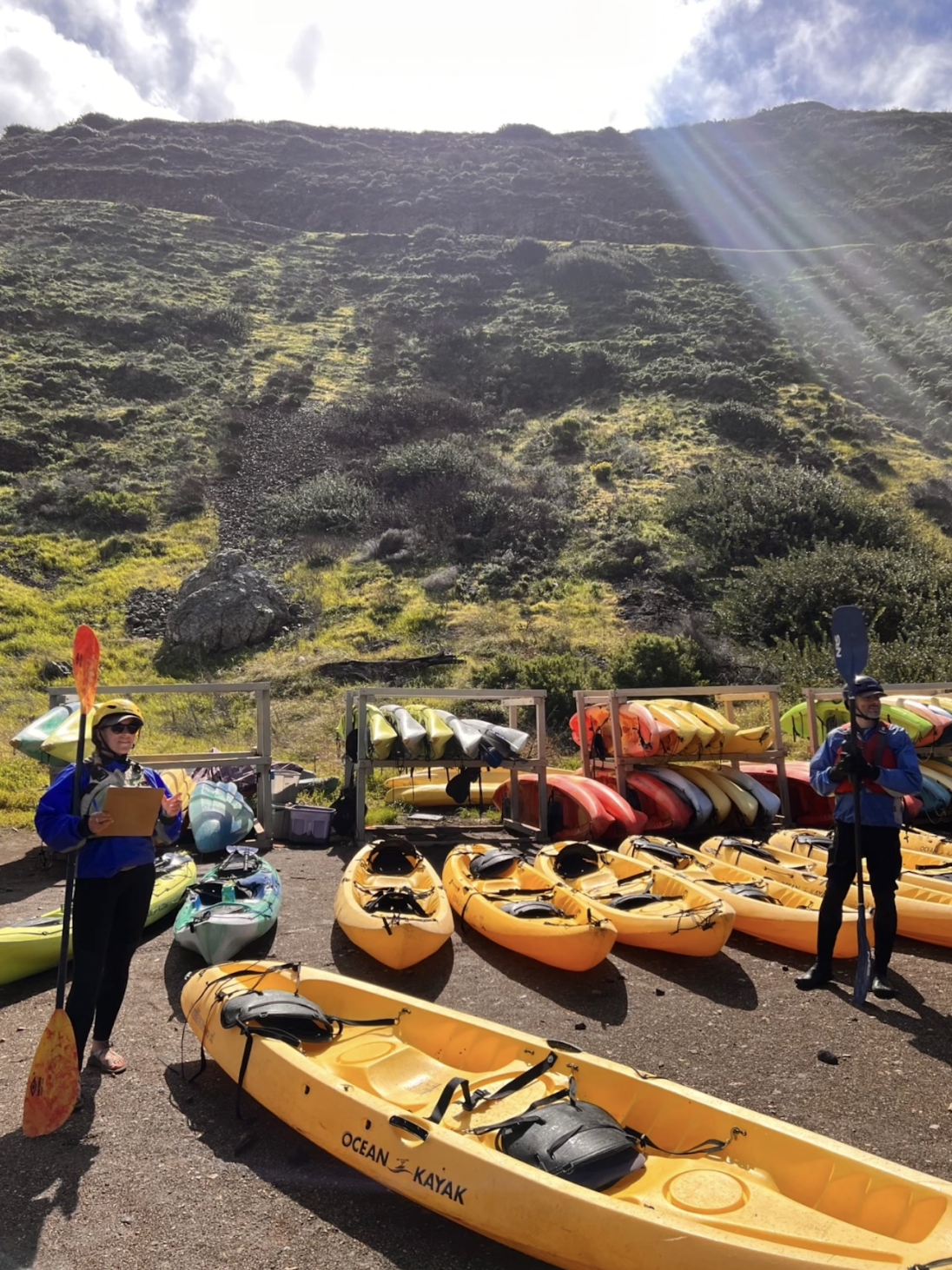 Uninhabited island off the coast of Southern California