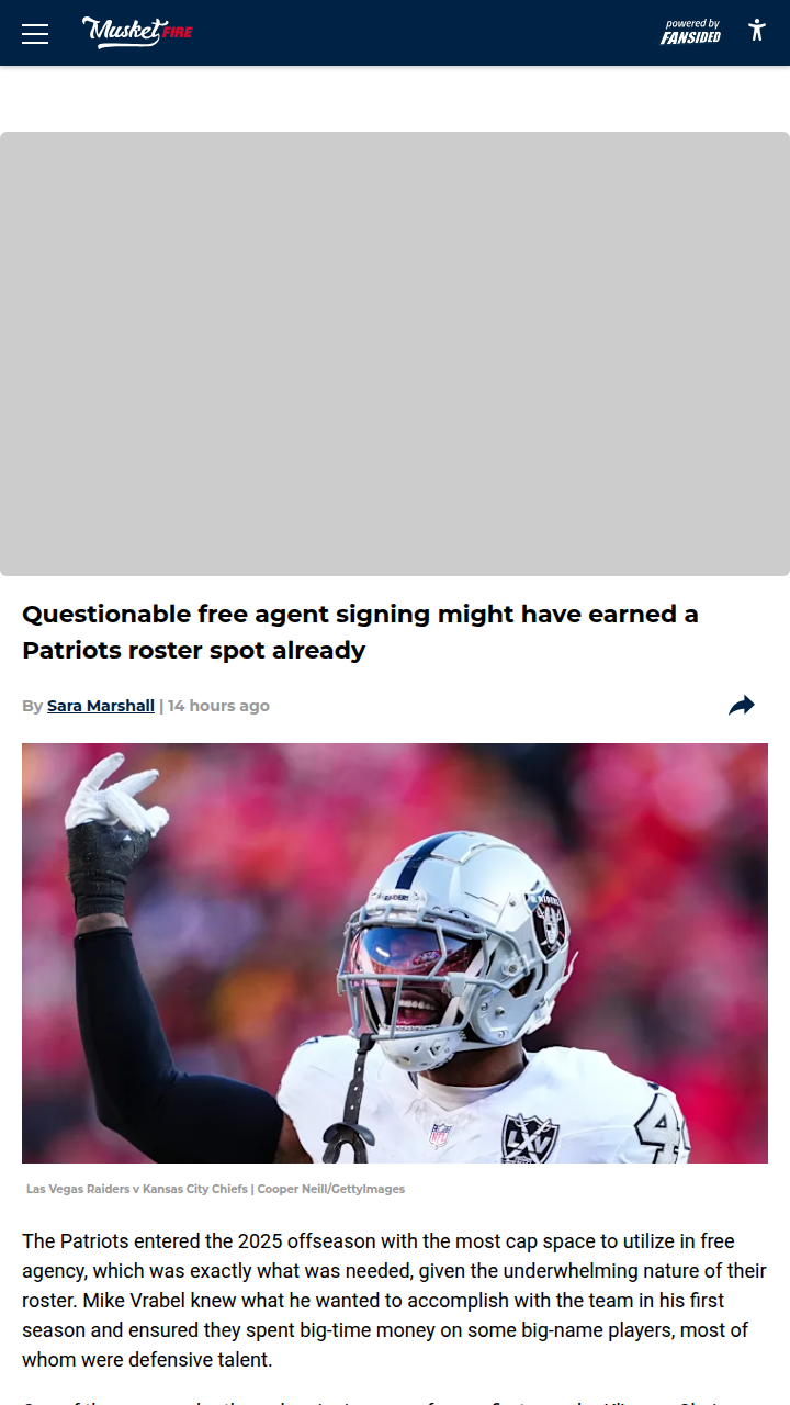 Chaisson: Pats’ Surprise Pass Rush X-Factor?