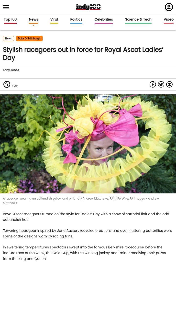 Hats Off! Royal Ascot Ladies’ Day Shines