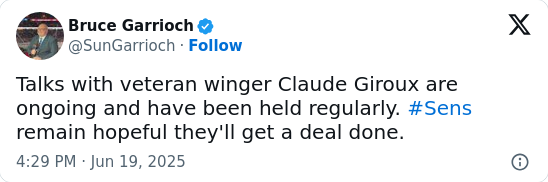 Giroux’s Next Move: Stay or Join Habs?
