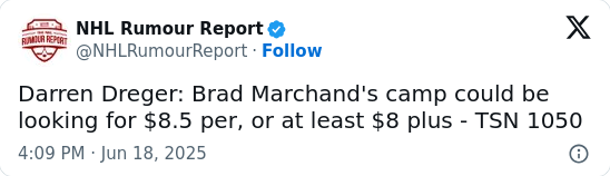 Marchand’s Next Move: Big Payday or Loyalty?