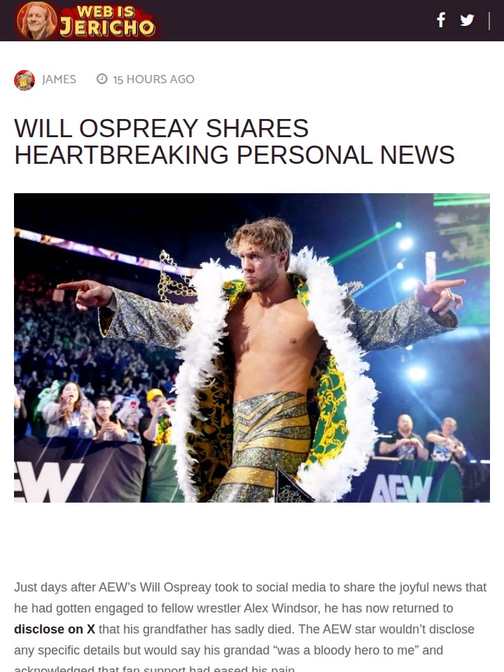 Ospreay’s Toughest Week Yet