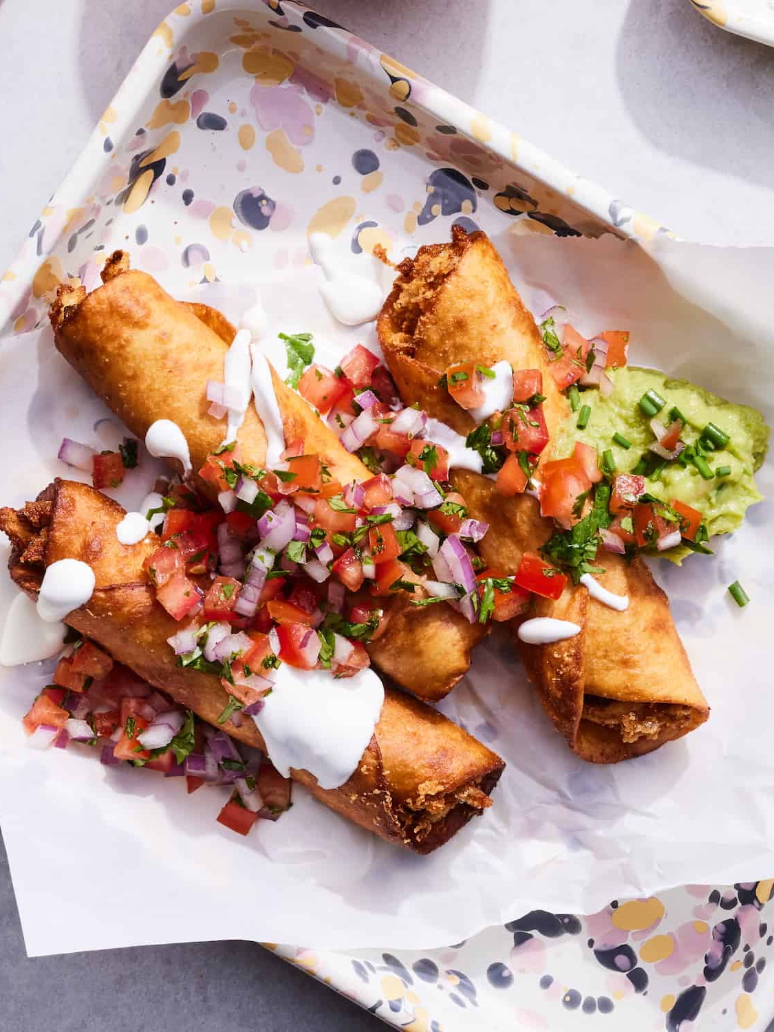 Hubs Plate Got All the Flavor—Homemade Flautas Night