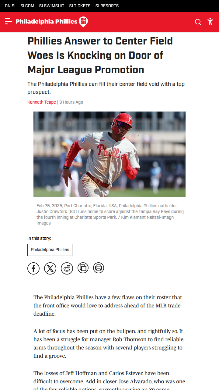 Is Justin Crawford the Spark the Phils Need?