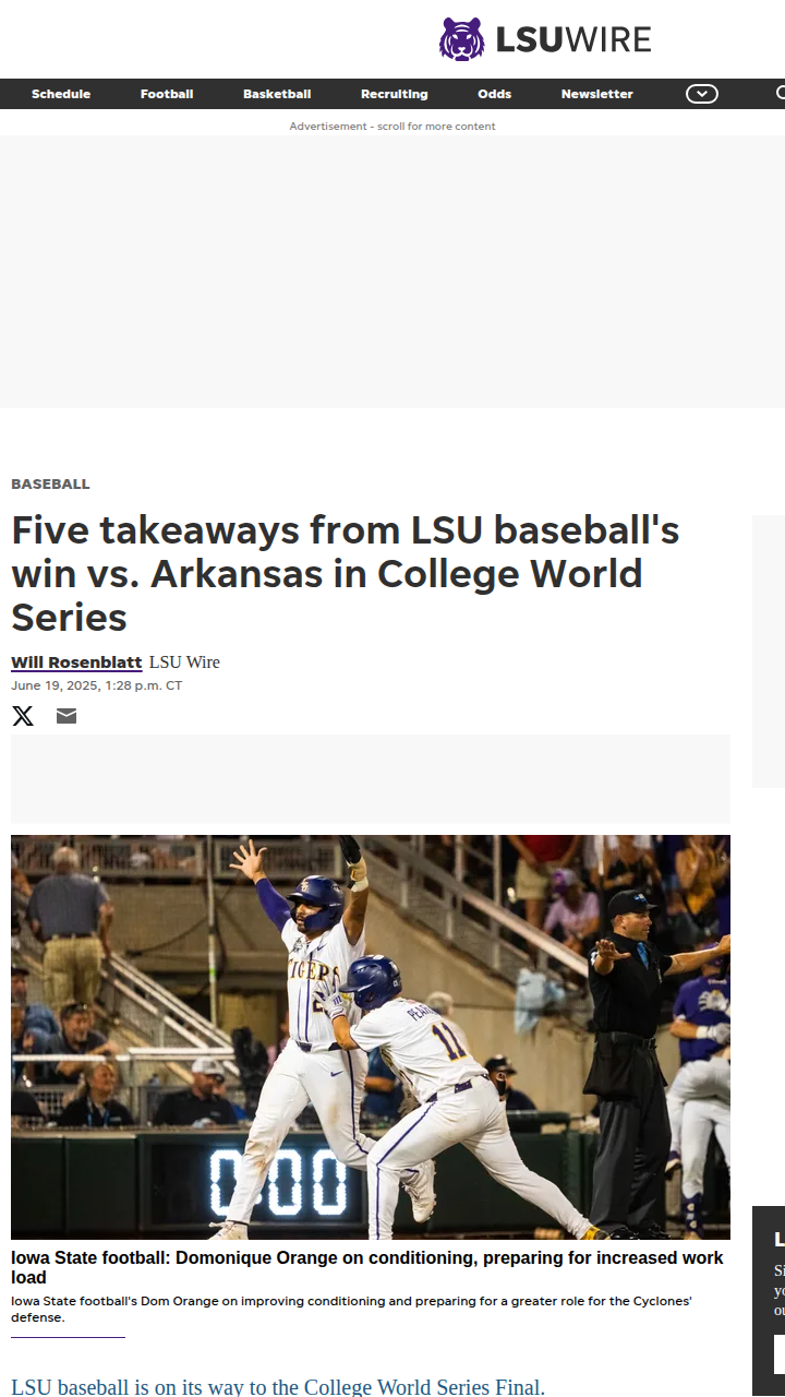 Jared “Bear” Jones Walks Off Hogs Again!