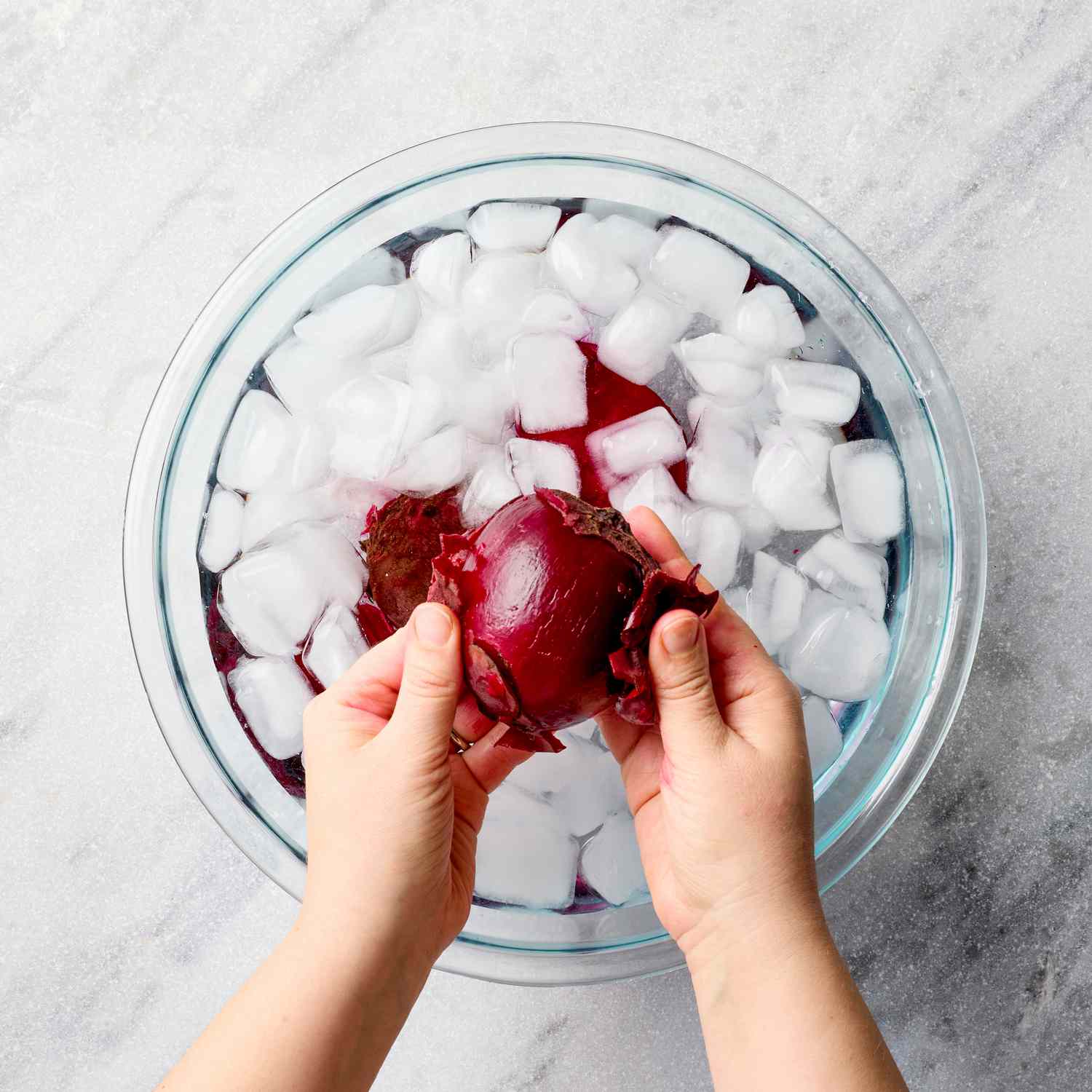 This Ice Bath Trick Makes Peeling Beets Effortless