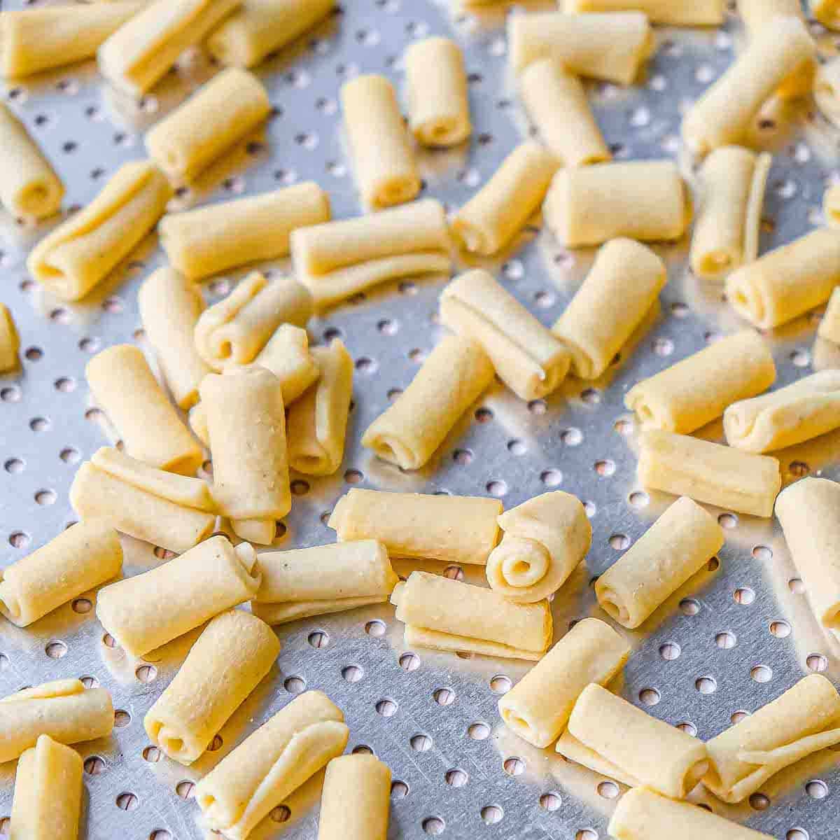 Homemade Macaroni Pasta in Your Kitchen