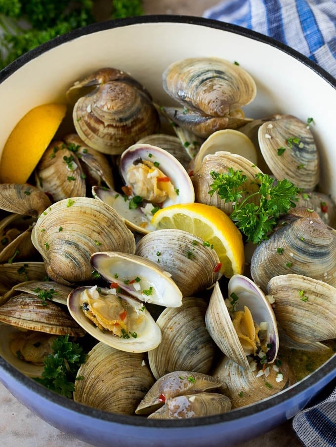 High-protein dinner: Clam Boil at Home
