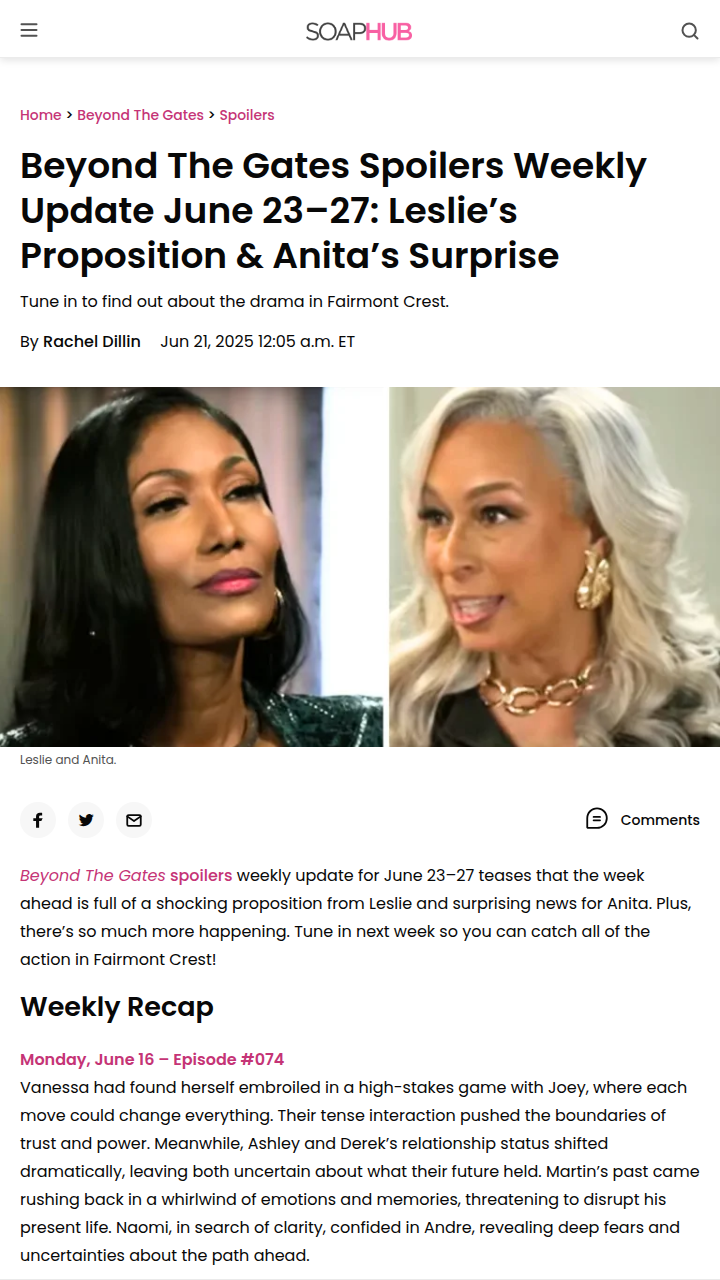 Leslie’s Wild Move Shocks Everyone! 😱