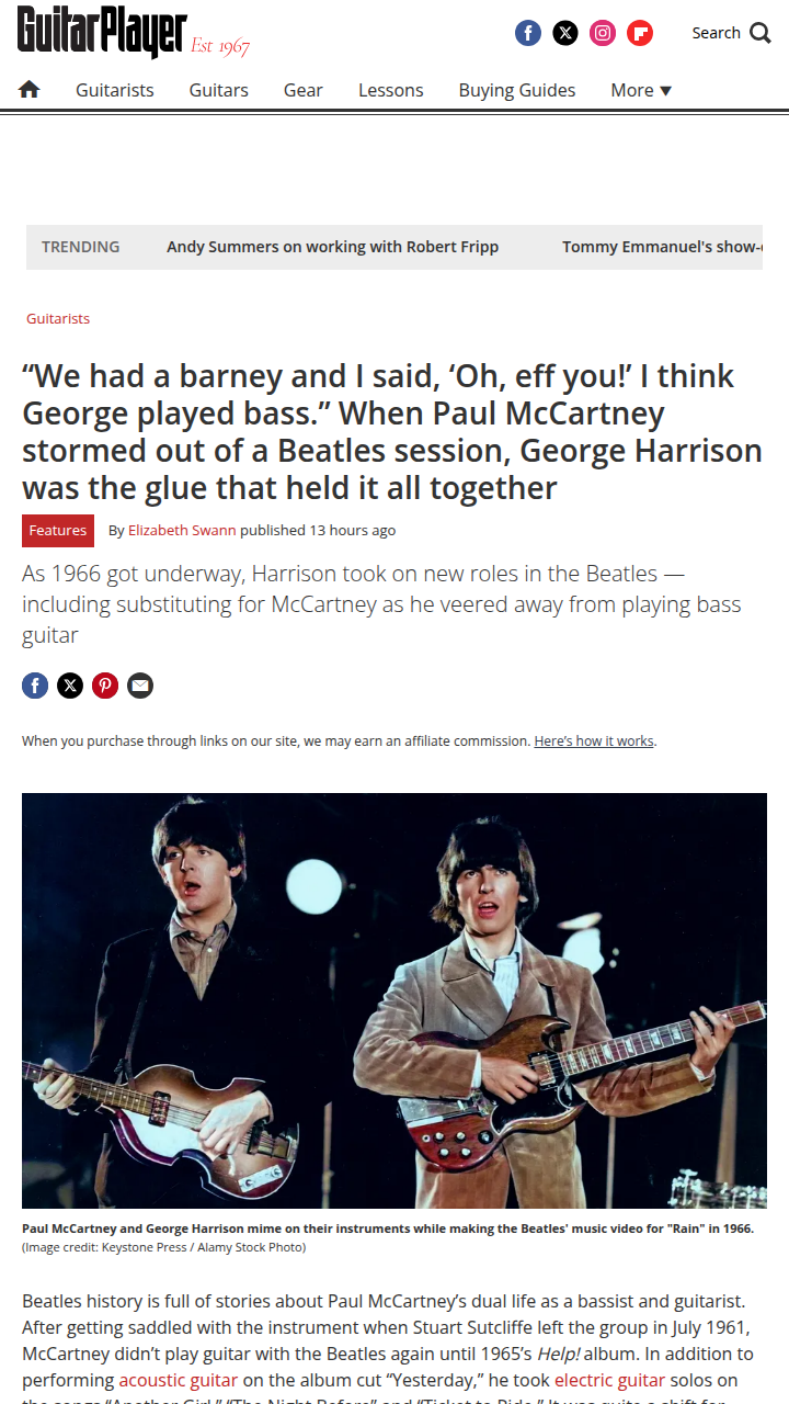 Paul Walks Out?! George Saves the Day 🎸