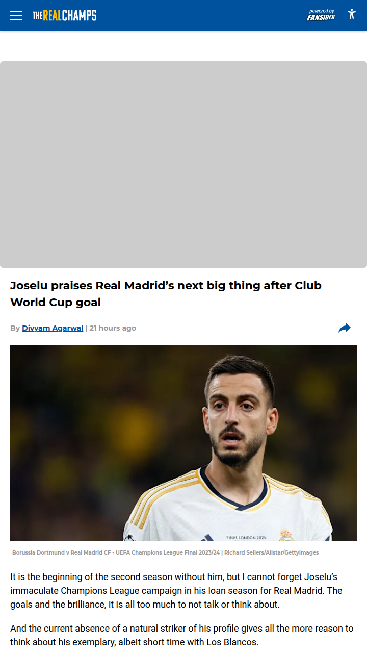 Is Gonzalo García Madrid’s Next No. 9?