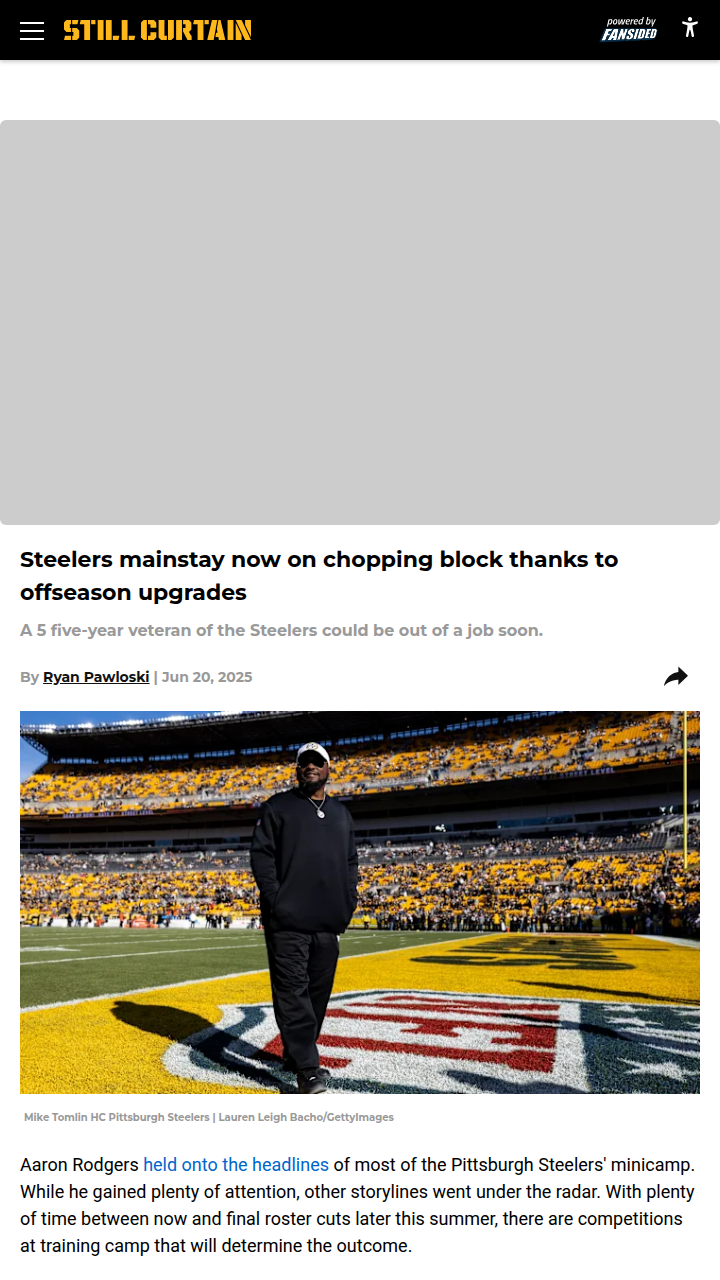 Steelers D-Line Shakeup: Loudermilk in Peril?