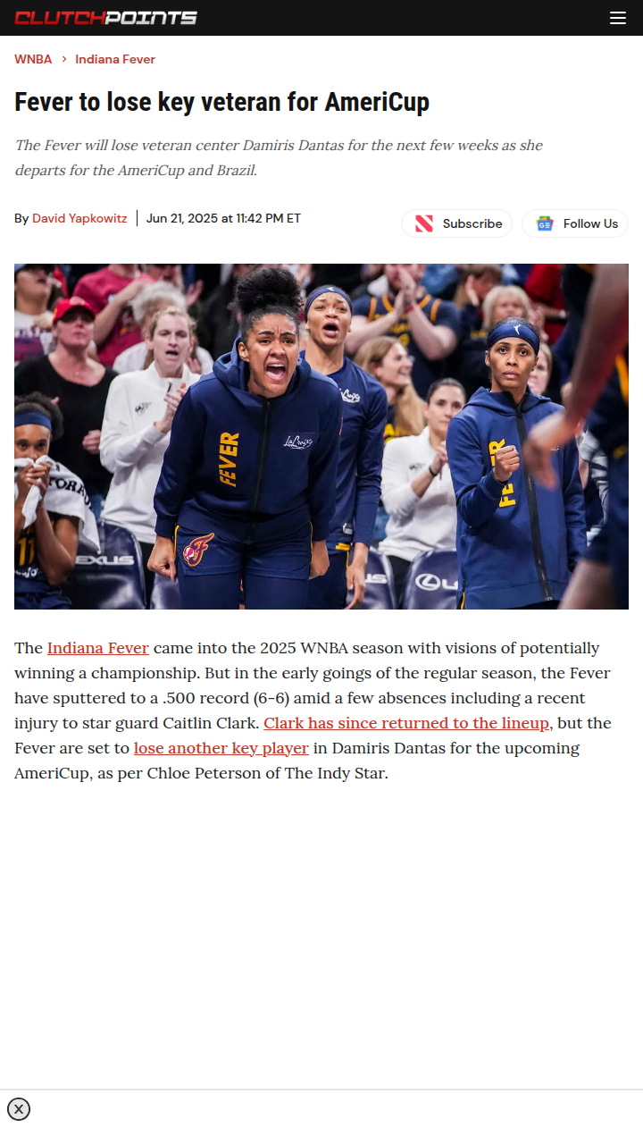 Fever’s Frontcourt Faces Double Trouble