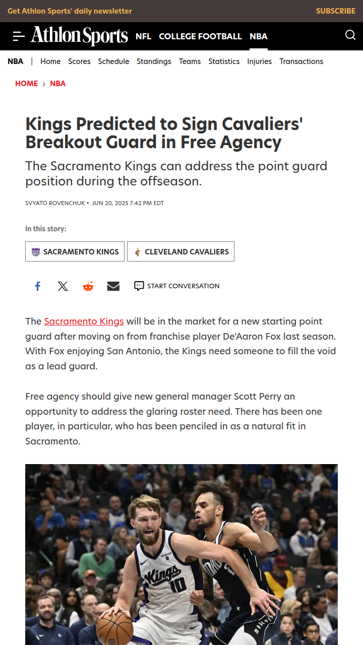 Could Ty Jerome Be the Kings’ New Floor General?