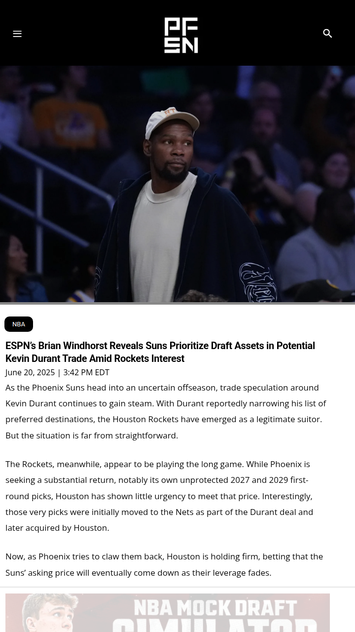 KD to H-Town? Rockets Hold All the Cards