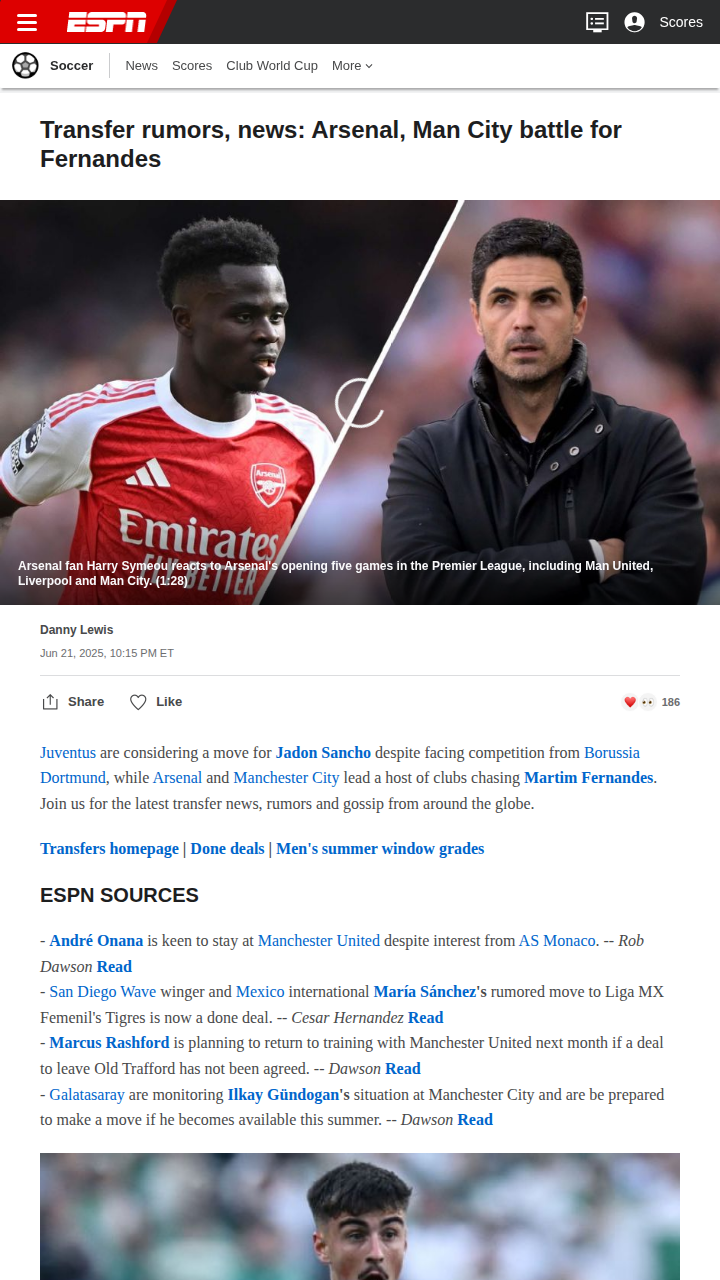 Arsenal vs. City: Battle for Fernandes!