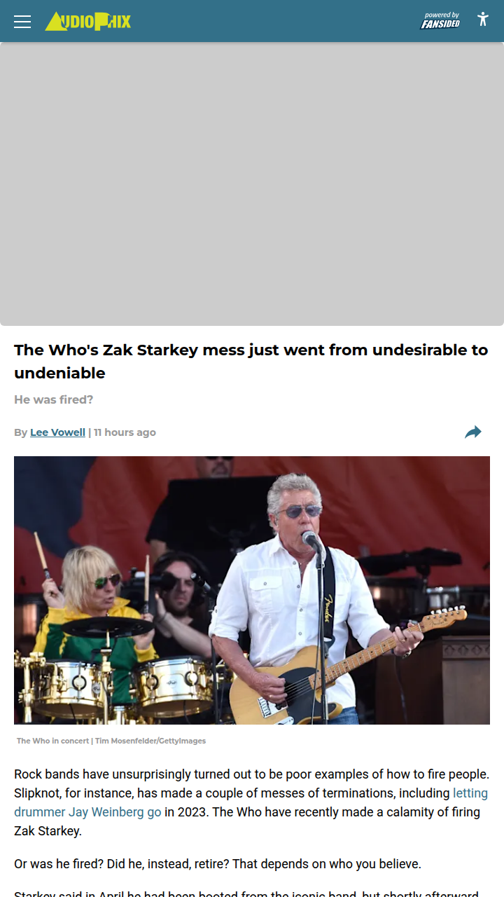 Did Daltrey Really Fire Zak? 🤔