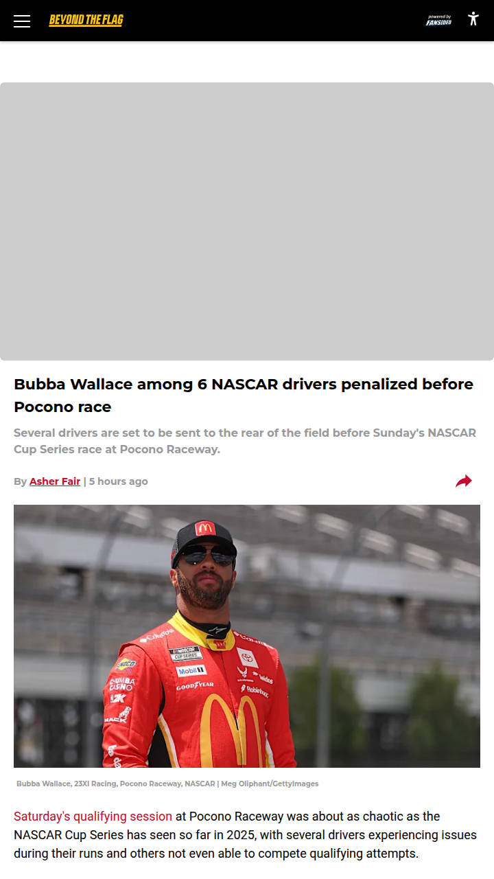 Pocono Penalties Shake Up the Grid!