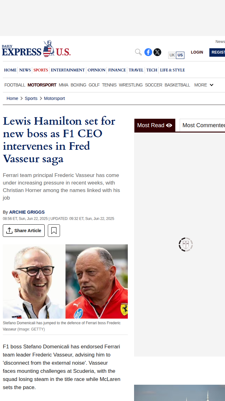 Is Vasseur Still the Right Fit for Ferrari?