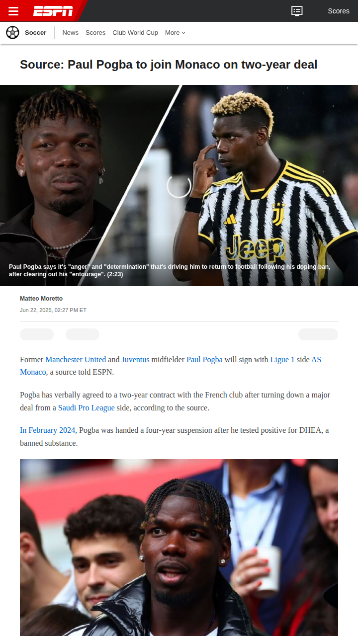 Pogba’s Comeback: Monaco’s New Maestro?