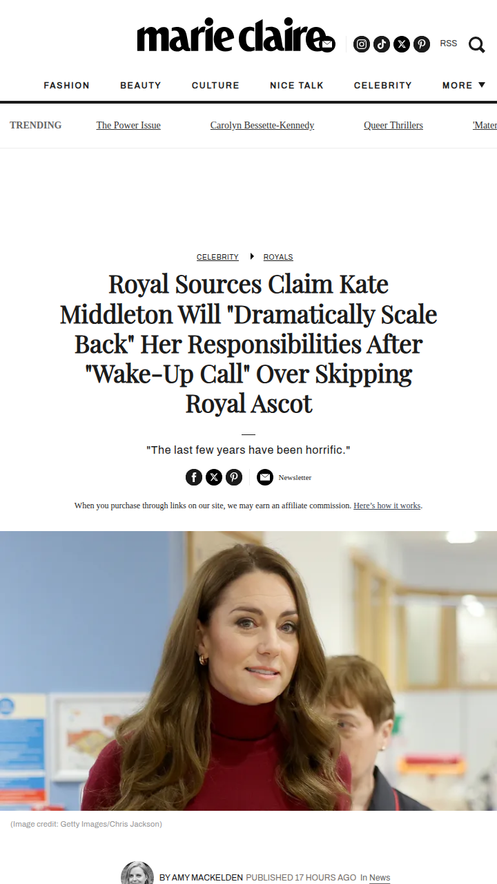 Kate’s Royal Retreat? 👑