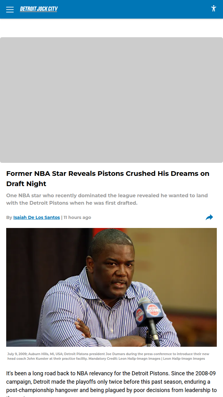Boogie Cousins: The Piston That Never Was?